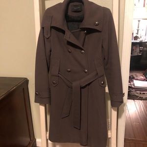 Tahari wool long coat size 6